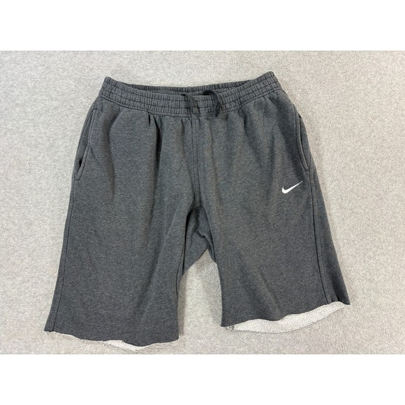 Nike Other - Nike‎ Blue Label Cotton Blend Sweat Shorts (Men's Large) Gray